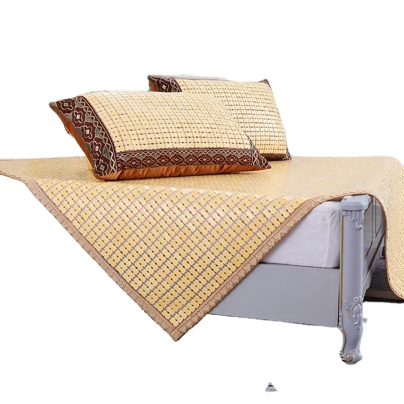 2026 Large Quantity In Stock Cooling Summer Sleeping Bamboo Mahjong Mat