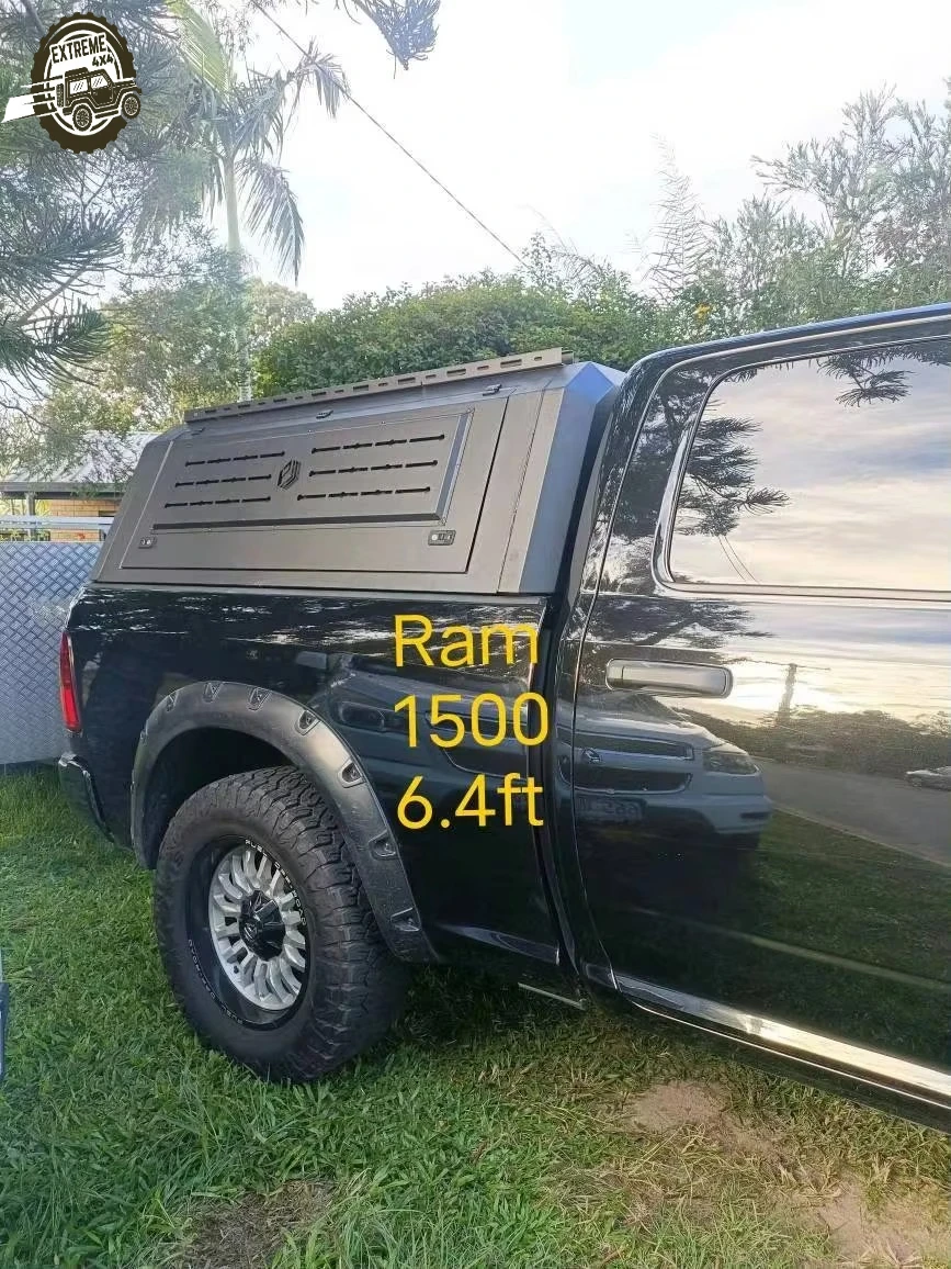 Cubiertas para Camionetas RAM 1500, Toldos Rígidos Impermeables, Cubiertas de Aluminio para Camionetas, Cubiertas para Chevrolet Silverado, GMC, Tacoma
