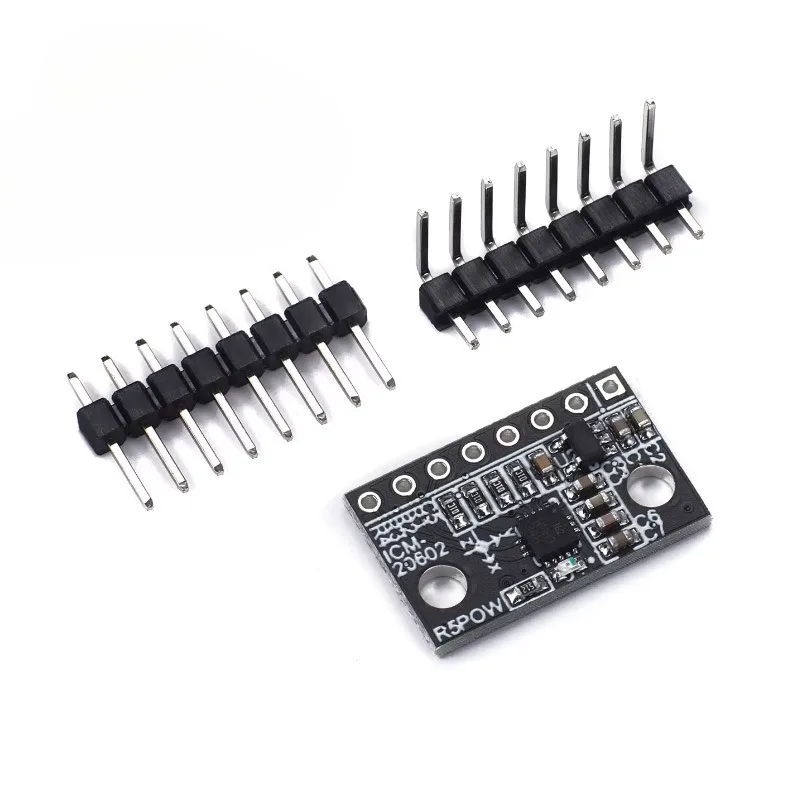 

DC 3.3-5V ICM-20602 Sensor Module 20602 High Precision Low Noise Six Axis Gyroscope Acceleration Module for Smart Car ICM20602