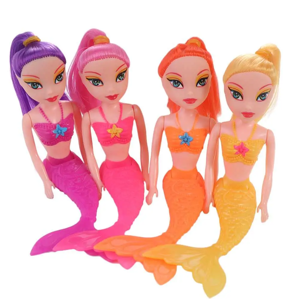 Juguete impermeable para niños, regalo de cumpleaños, muñeca de sirena clásica educativa, juguetes de piscina, juguete para niñas, muñeca de Hada de princesa