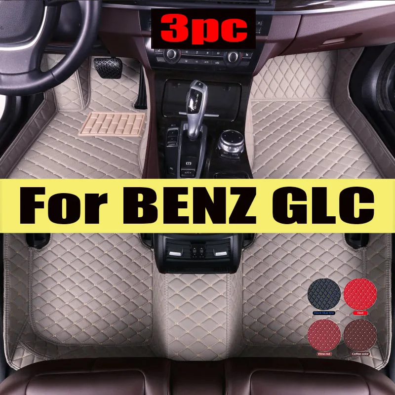 

Car floor mats for BENZ GLC COUPE SUV X253 C253 2017 2018 2019 2020 2021 2022 2023 Custom auto foot Pads automobile carpet cover