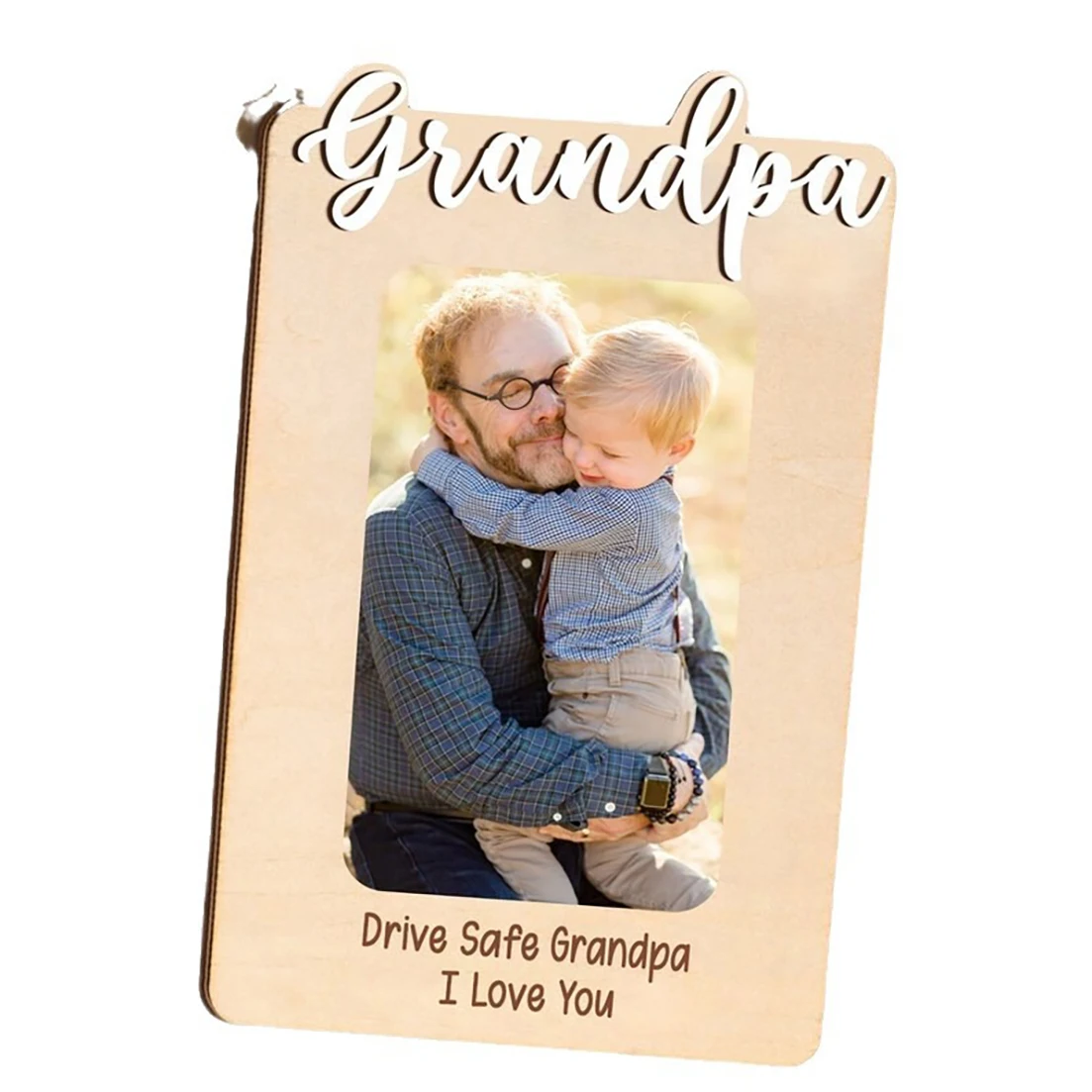 

Personalized Photo Text Custom Photo And Text Car Accessories Customized Child Birthday gift Always with Family