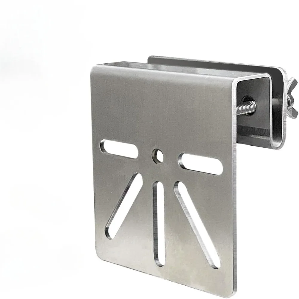 

Stainless Steel Security Camera Brackets Without Drilling Required Rustproof Screws Solar Camera Bracket Weatherproof Metal