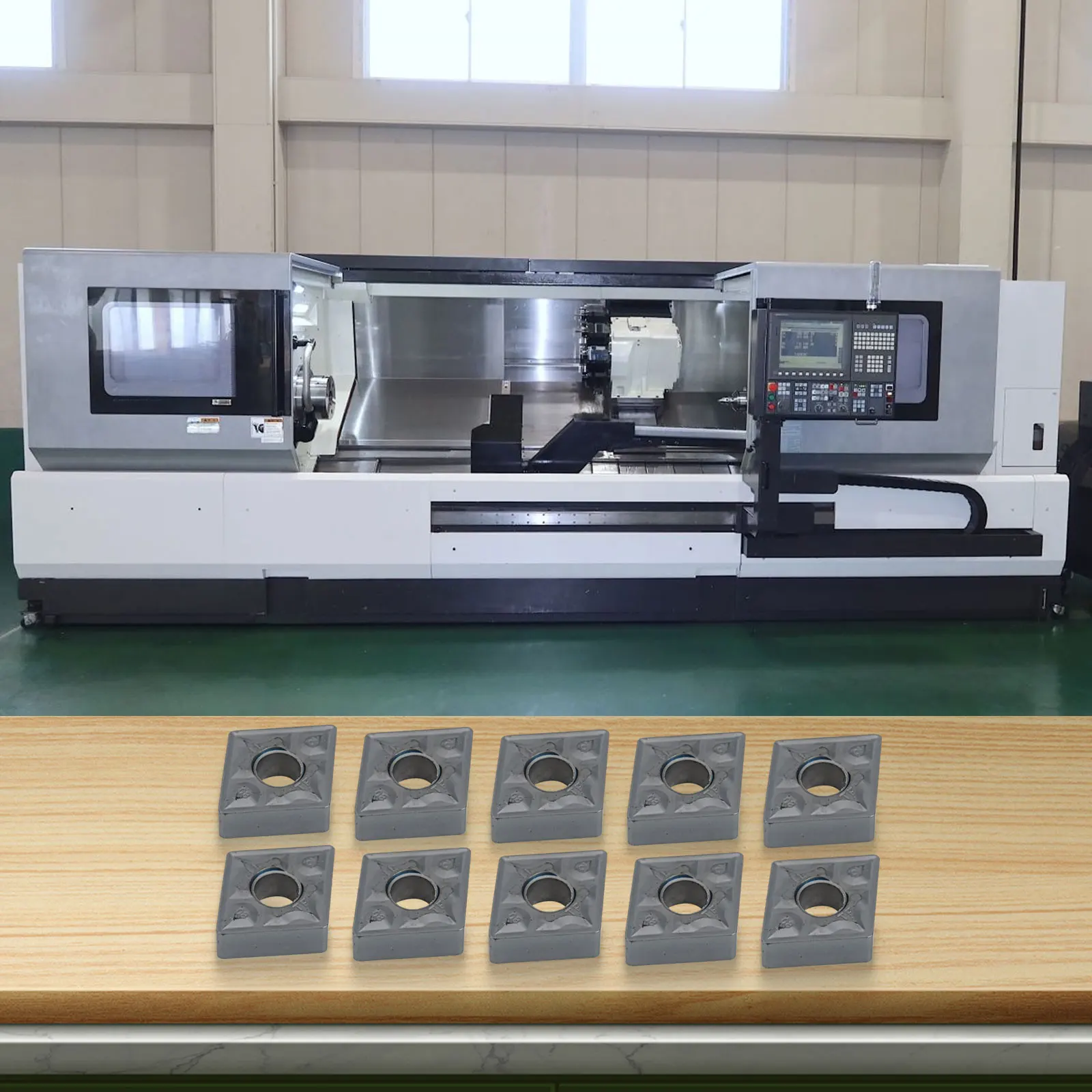 

Strong Grip Turning Insert Carbide Insert CNMG Insert Standard Carbide Inserts User Clamping Versatile Processing