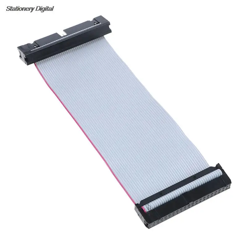 

New! 1pc IDE 40 Pin Male to female pata hard drive hdd extension flat ribbon cable 5 inch