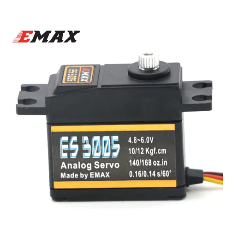 Emax ES3005 4.8-6.0 فولت 13 كجم عزم دوران عالي التروس المعدنية مقاوم للماء أجهزة تناظرية ل RC سيارة قارب طائرة هليكوبتر الملحقات