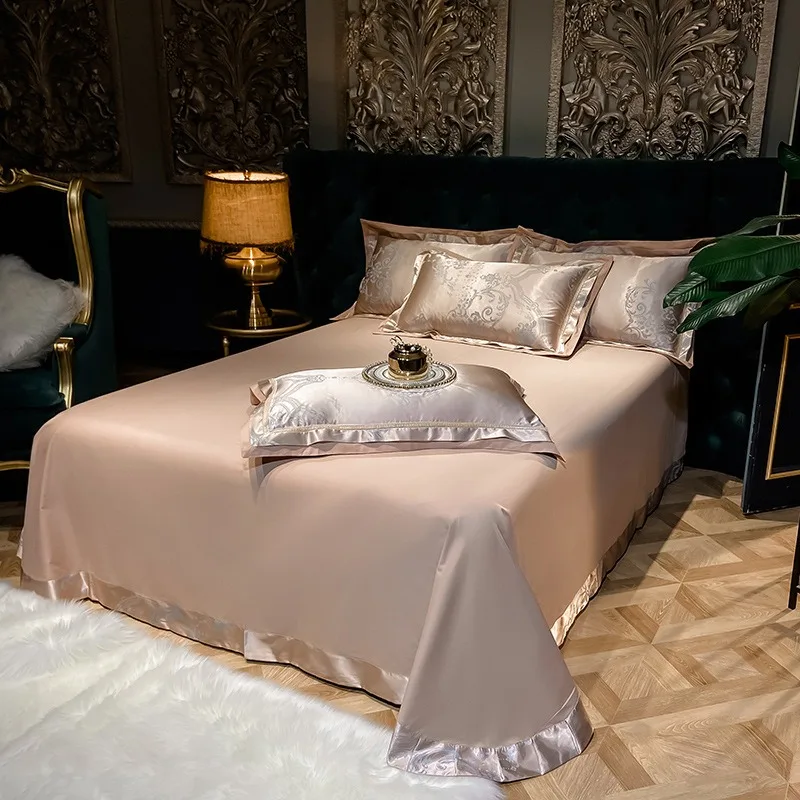 Wholesale Hot Selling 4 Pcs Luxury Hotel Cotton  Bedding Sets Duvet Cover Set