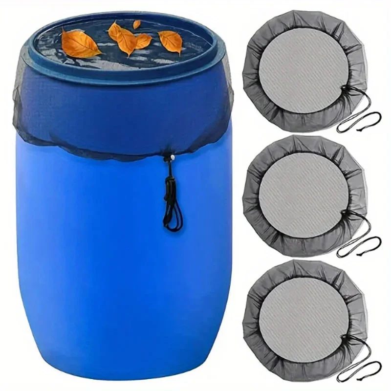 1 pc adjustable mesh rain barrel with leaf filter, gardening supplies