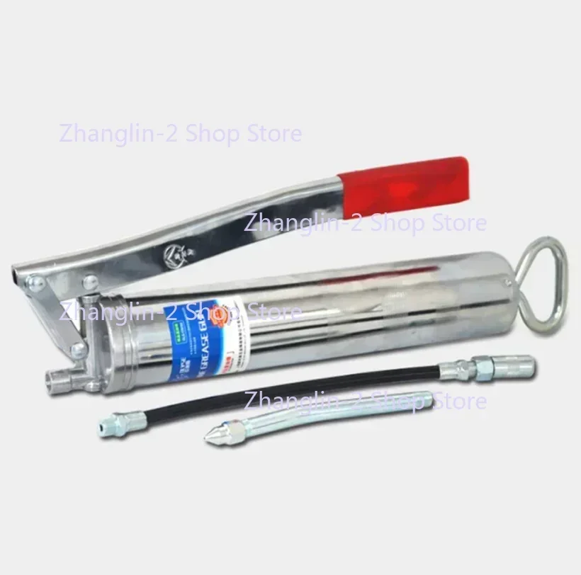 400CC Grease Gun Manual Grease Gun Oil Injection Tool Strength Alloy Steel Vehicle Maintenance and Repair Tools New