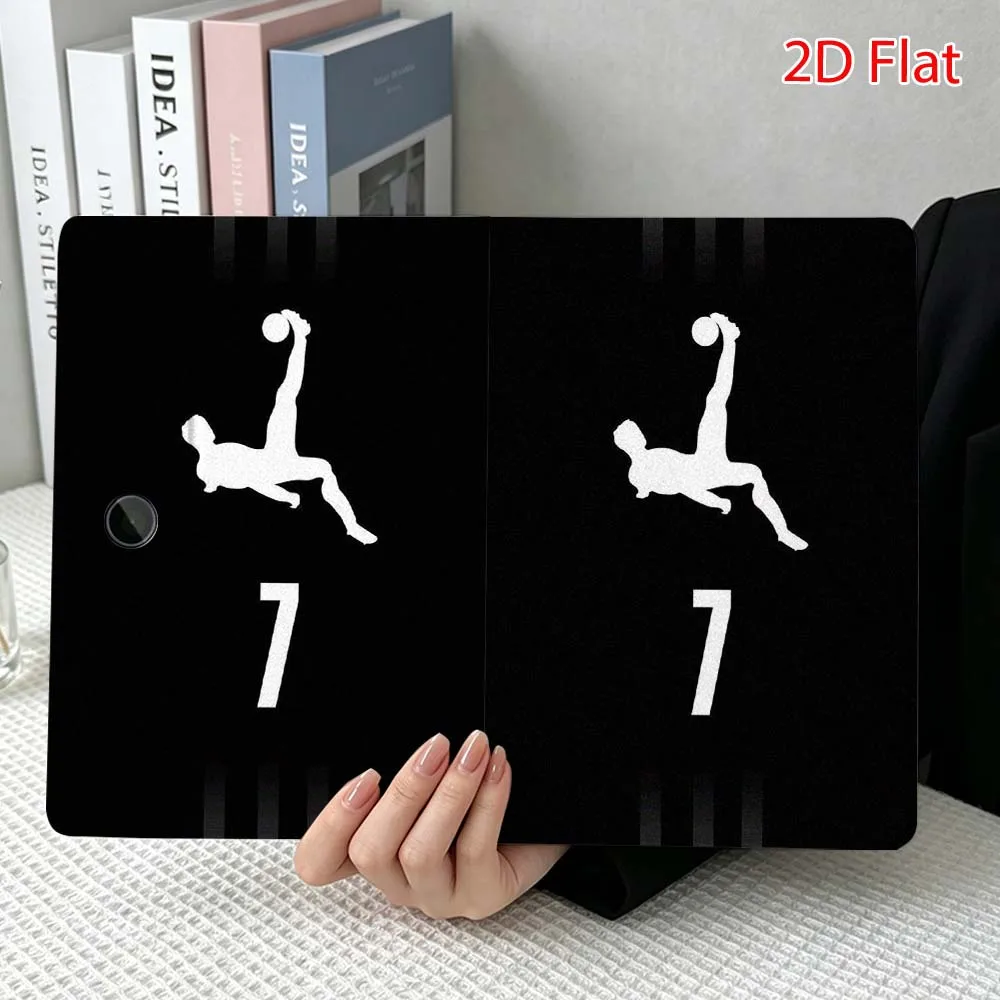 Football No 7 Soccer For OPPO VIVO IQOO OnePlus Realme Pad 3 Pro 13 12.1 11.4 11 inch Pen Tray Tablet Case Soft