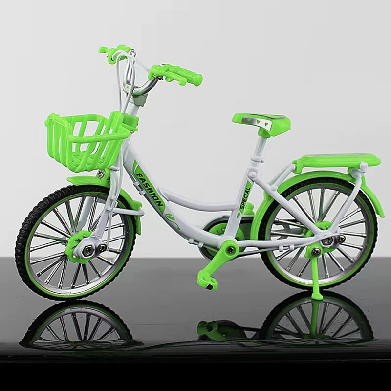 1:10 Mini Model Alloy Biycle Diecast Decoration Model Finger City Metal Bike Adult Simulation Collection Gifts Toys for boys