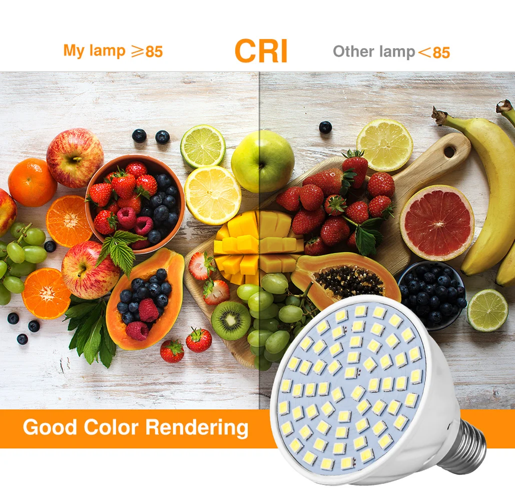 Lâmpada LED Spotlight GU10, B22, MR16, GU5.3, B22, 5W, 7W, 9W, 48, 60, 80LEDs, 220V, GU 10