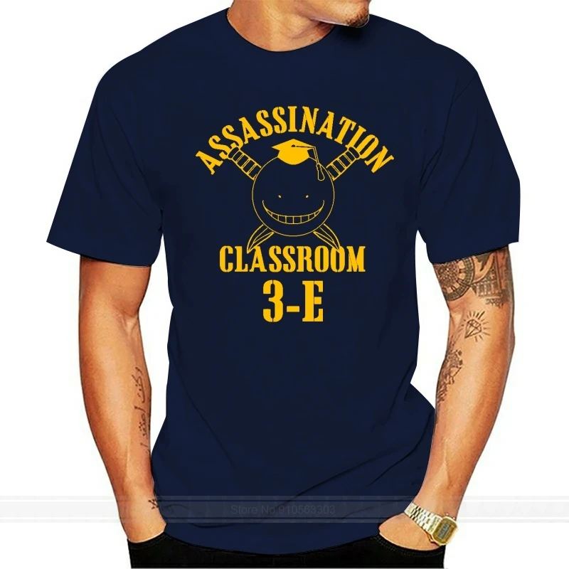 Assassination Classroom Korosensei T Shirt Animation Comic Cartoon T Shirt Men Unisex New Fashion Tshirt  Funny