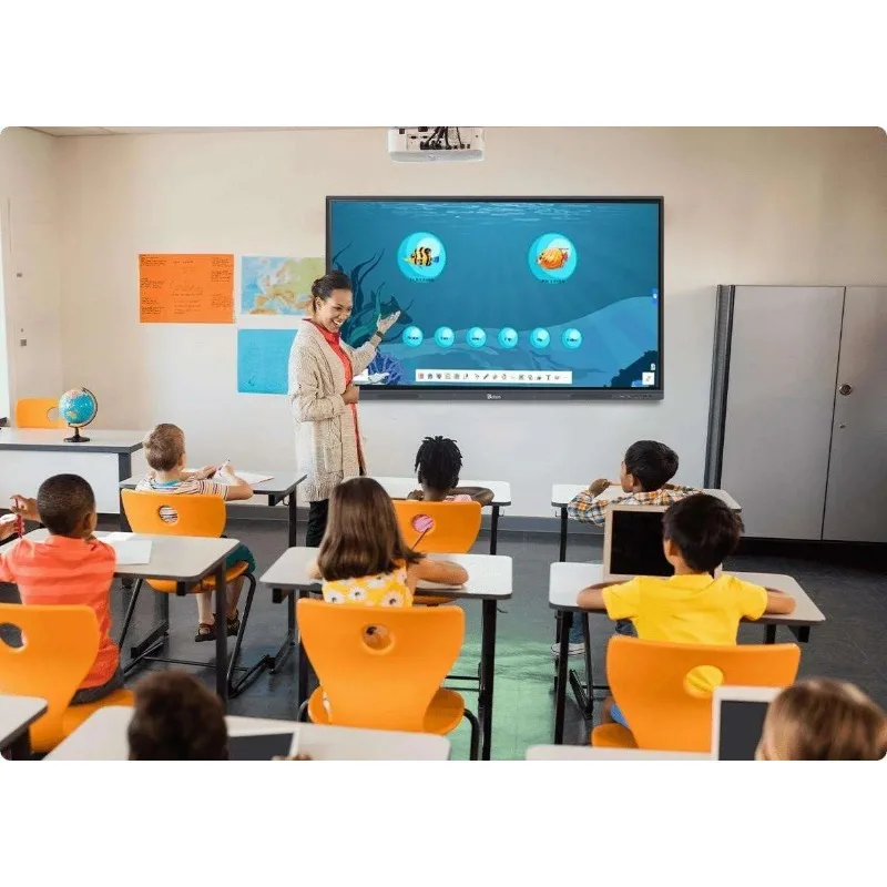 65 Inch Android Interactive Flat Panel Display Smart Board for Education and Conference RoomIndoor Outdoor LED DisplayCOB / MiP