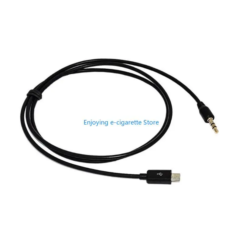 Micros USB auf 3,5 mm Stecker Audios Auto Auxs Kabel zum Anschluss an Autosysteme Y4QF – Detail 5