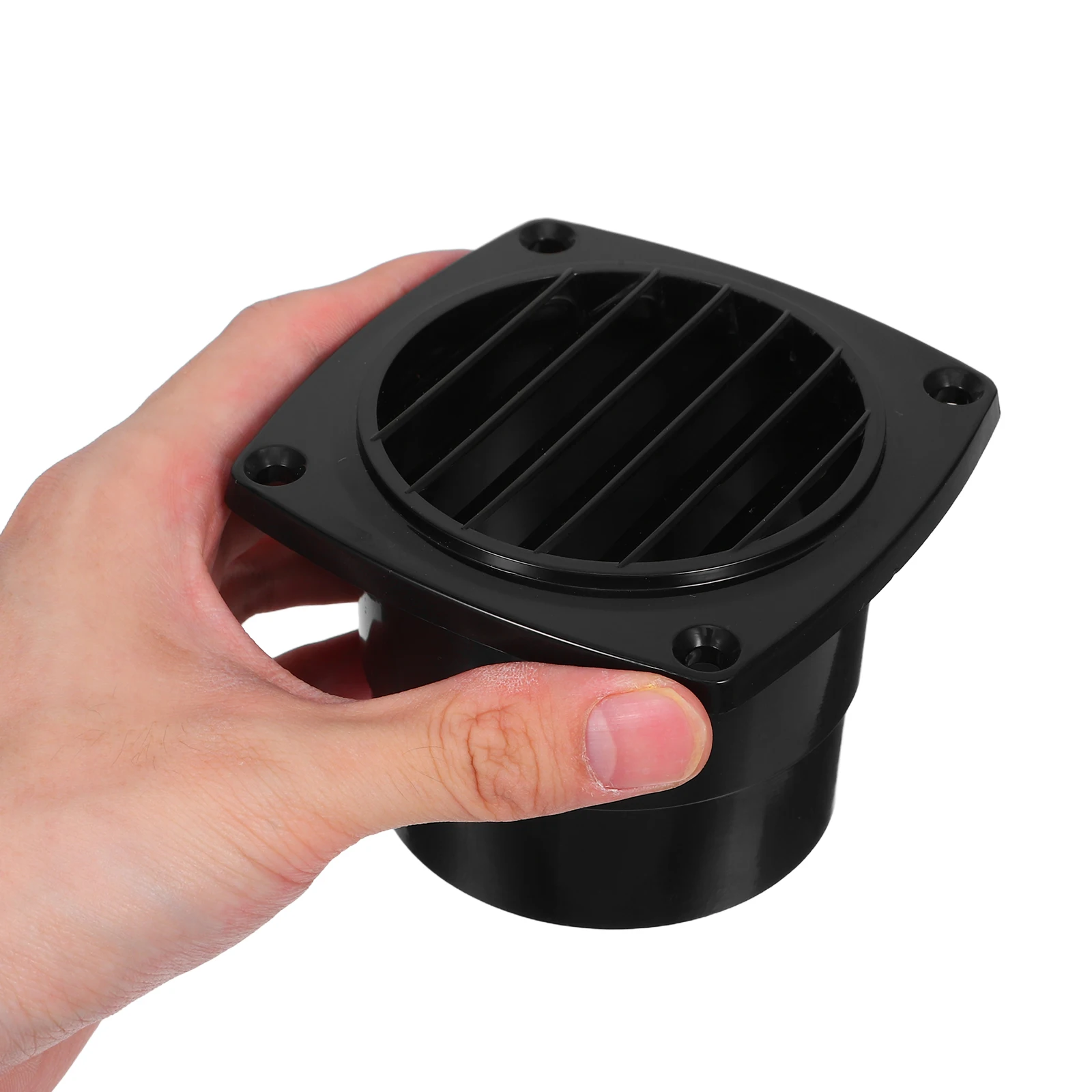

Plastic Round Vent Cover for Rv Yacht Roof Modern Circular Louvered Design Adjustable Soffit Grill Marine Ventilation
