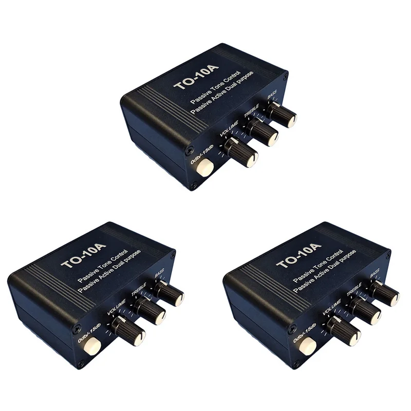 

FULL-3X NE5532 Dual OP Amp Front Audio Amplifier, Stereo Tube Preamp Treble Mid Bass Tone Control