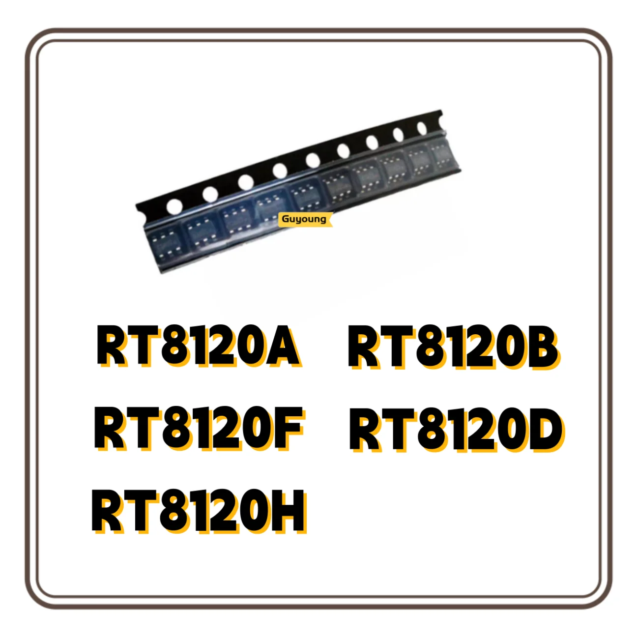 شرائح RT8120A سوب-8 ، RT8120A ، RT8120B ، RT8120F ، RT8120H ، 10