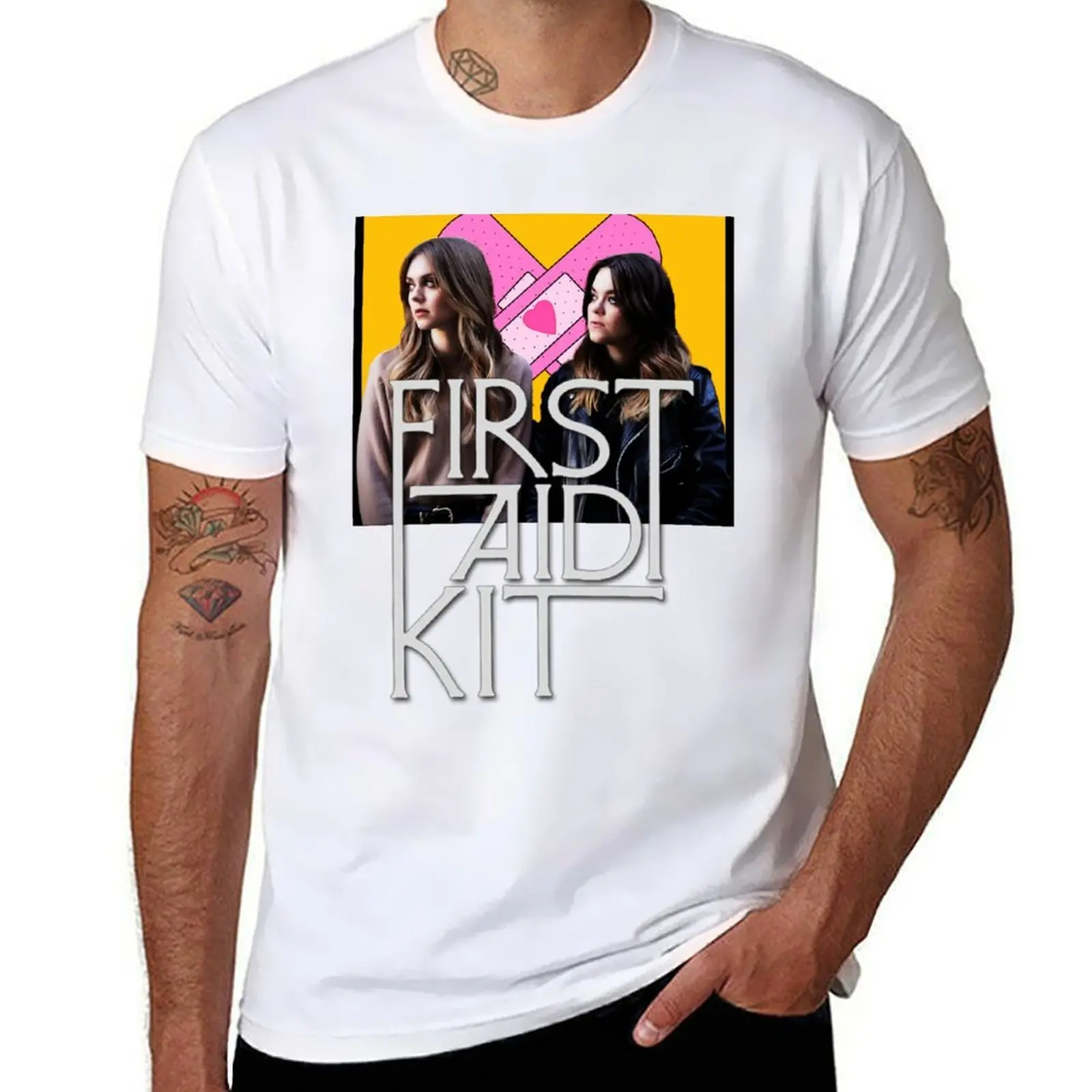 

First Aid Kit Band T-Shirt t shirt man casual g man t shirts for men T-Shirt