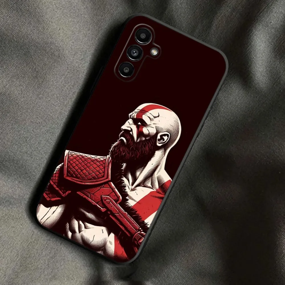 Game God Of W-War Phone Case For Samsung Galaxy A13,A21s,A22,A31,A32,A52,A53,A71,A80,A91 Soft Black Phone Cover