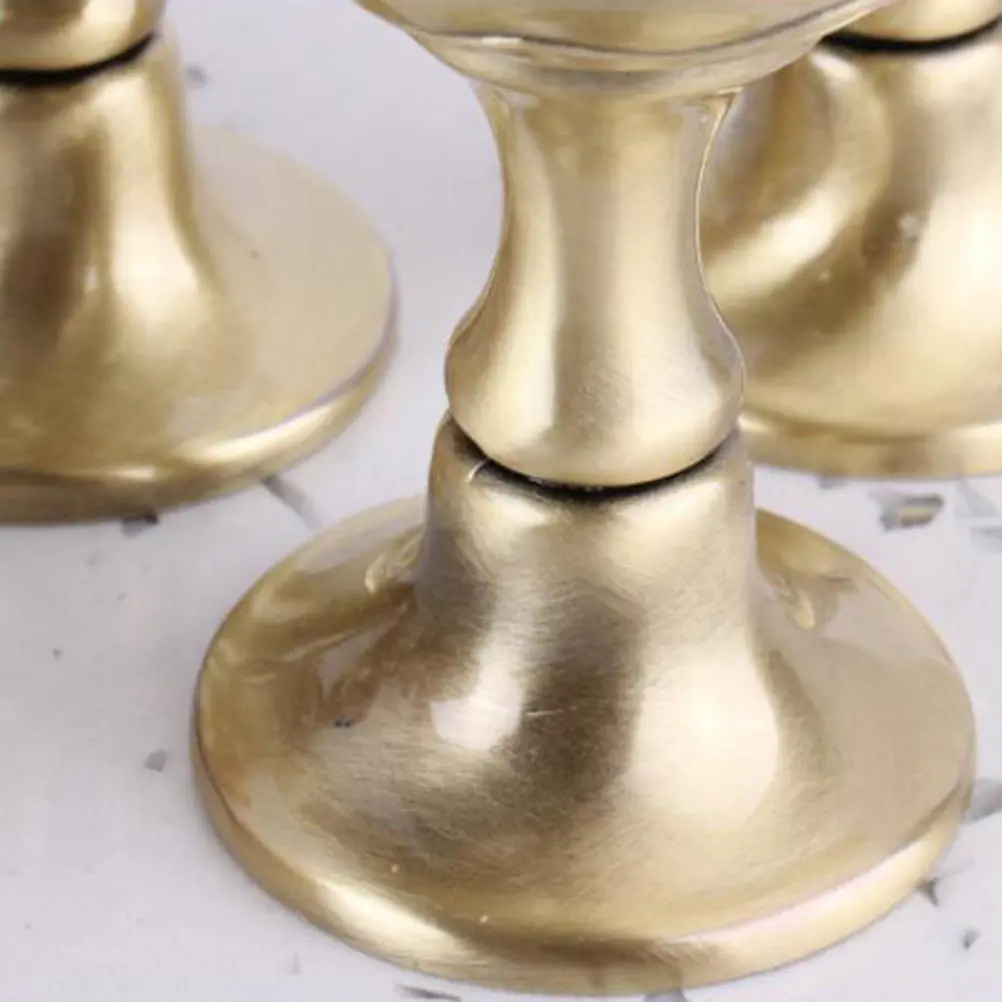 Shape Emboss Elegant Small Textured Brass Drinkware Flower Glass Cup Alloy Goblet Tall Drinking Aesthetic Glassware