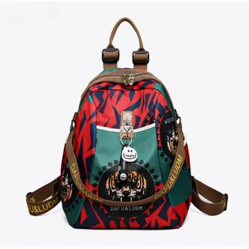 New Good-looking Women Fashion Backpack High-capacity Multi-purpose Casual Oxford Cloth Backpack Commuter Travel Bag Schoolbag