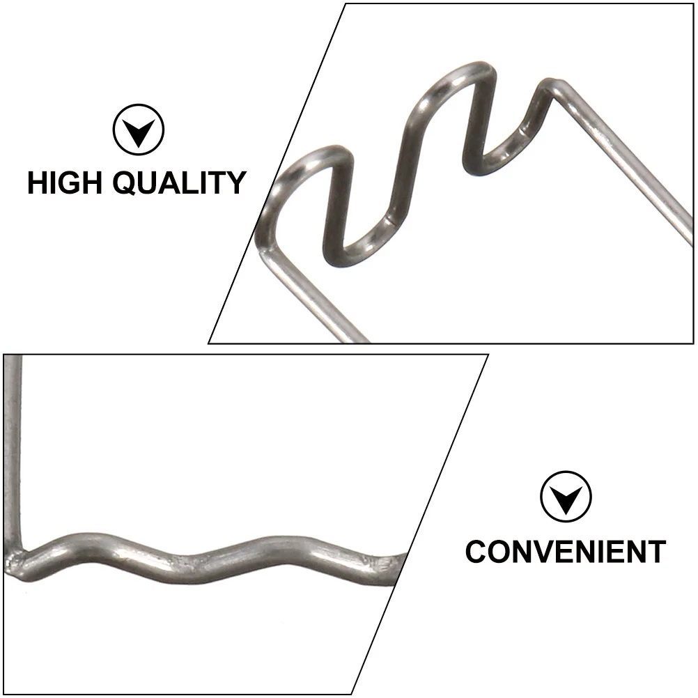 

1000Pcs Bumper Repair Welding Rods High-Quality Steel for Hot Stapler Use PVC Nylon Cracks Sealing Auto Wave Staples