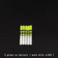 5 verdes sin batería