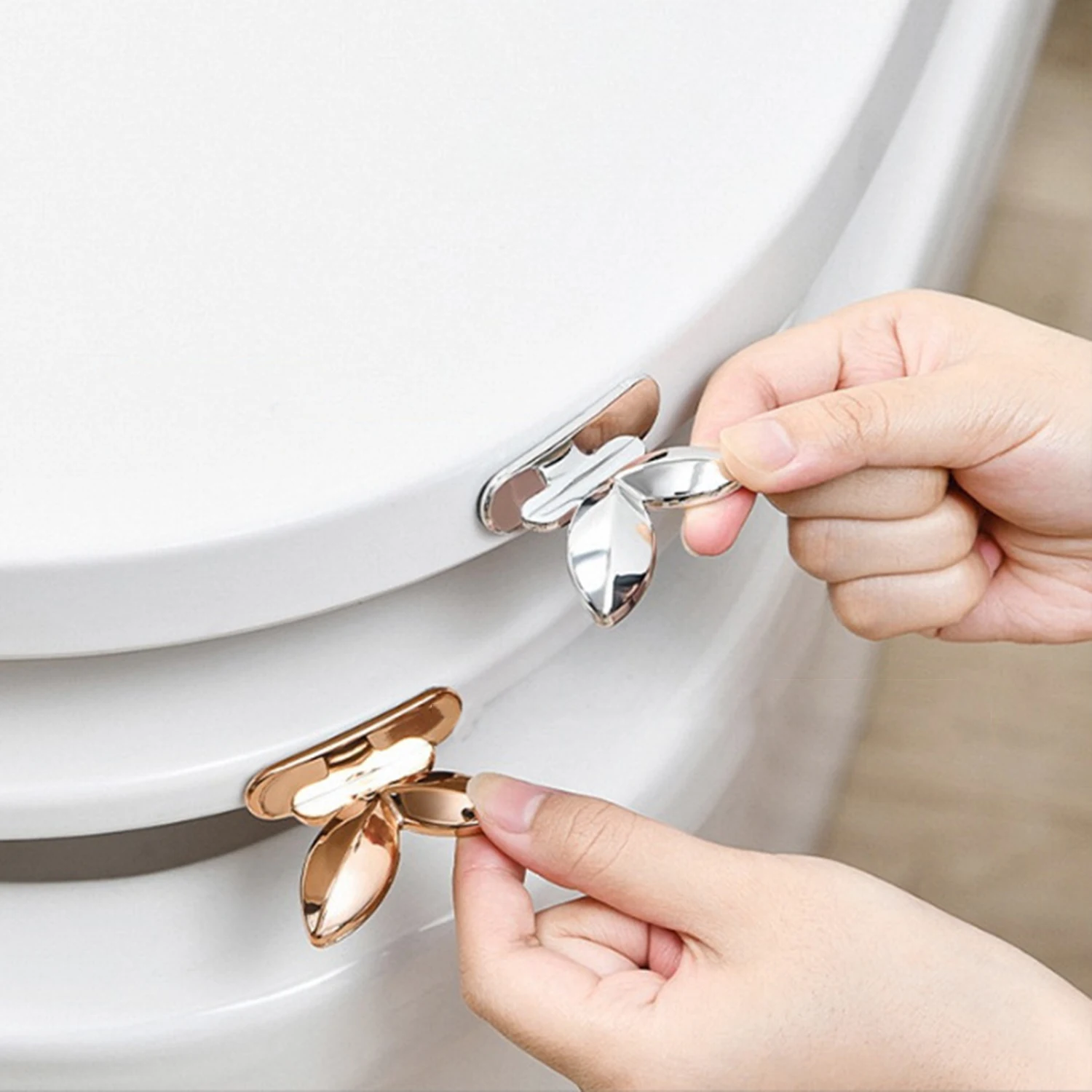 1Pcs Handle Can Avoid Touching The Toilet Lid Lifting Fashionable Toilet Seat Lifter Bathroom Accessories Toilet Seat Lifter