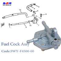 Motorcycle Gas Fuel Cock Tank Switch Valve Petcock for Yamaha JOG XC FC FORCEX 100 JOG100 XC100 FC100 FORCEX100 5WY-F4500-00