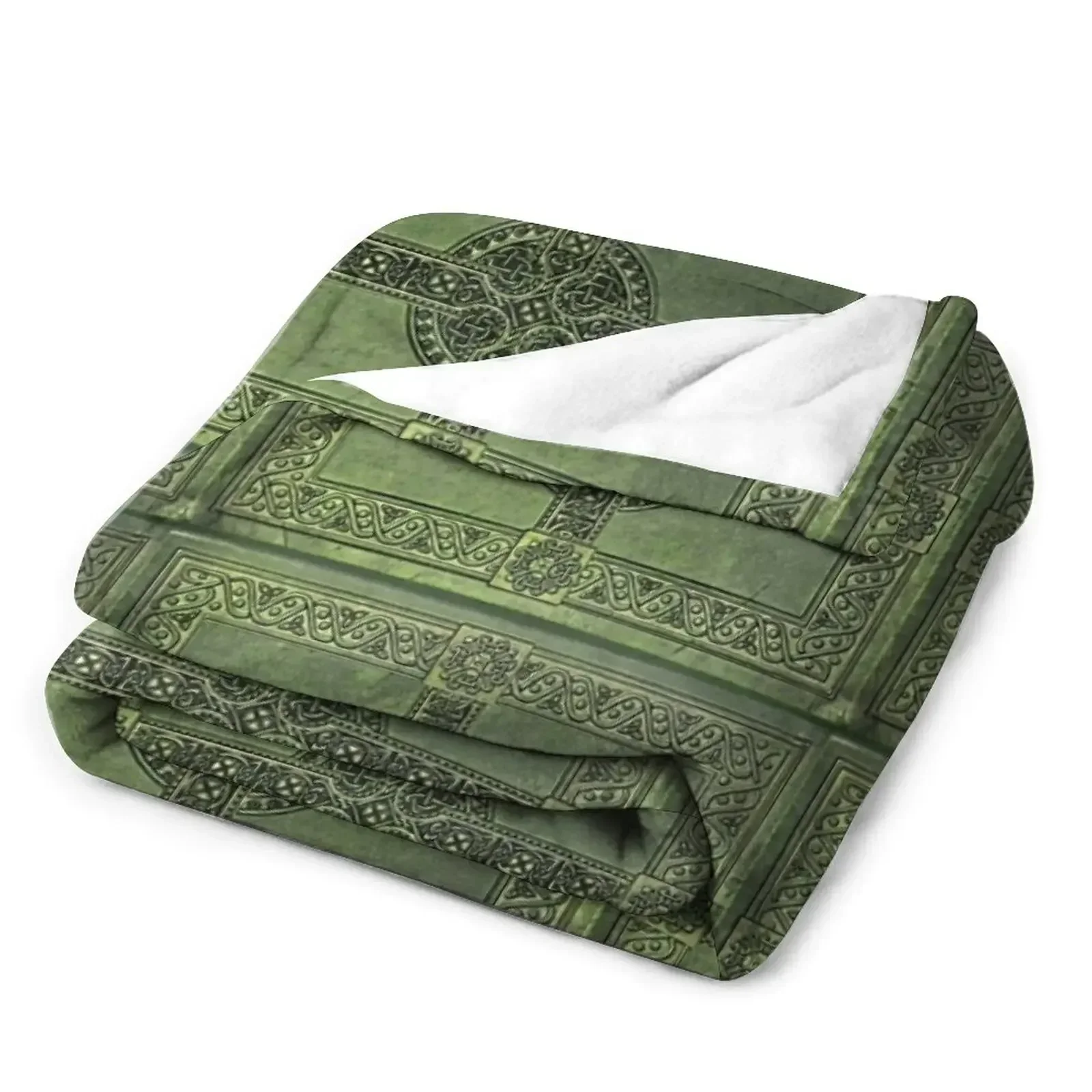 Celtic Knotwork Throw Blanket Bed linens Bed Soft Beds Beach Blankets