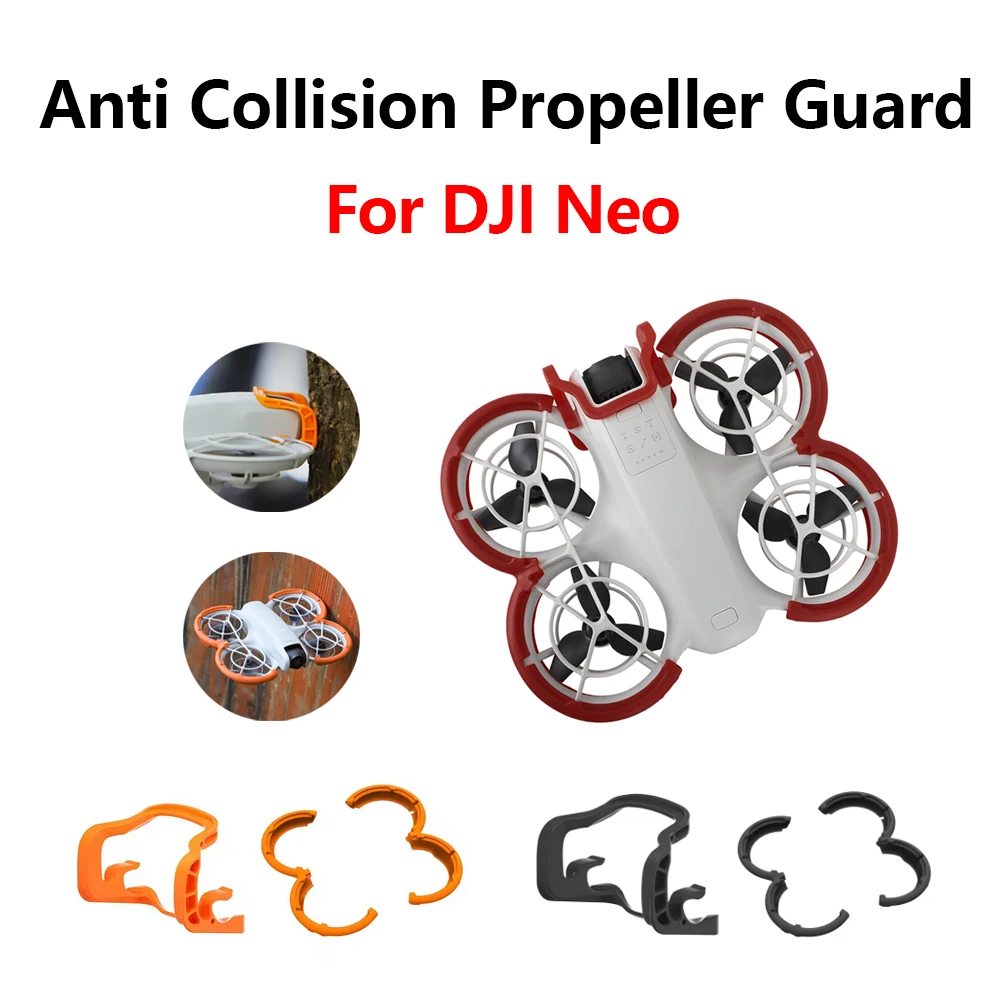 Sunnylife Anti-collision Protector Propeller Guard for DJI NEO Drone Gimbal Bumper Bar Body Anti-drop Protection Ring Accessory