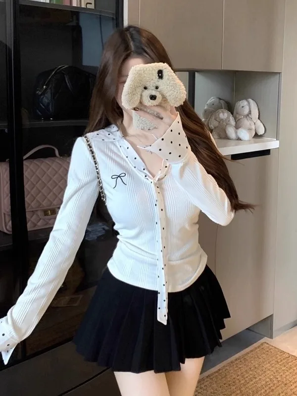 Longue Sve Base irt femmes 2025 nouveau hiver coupe ajustée vêtements intérieurs T-irt haut de gamme Sensation manger Design haut femmes