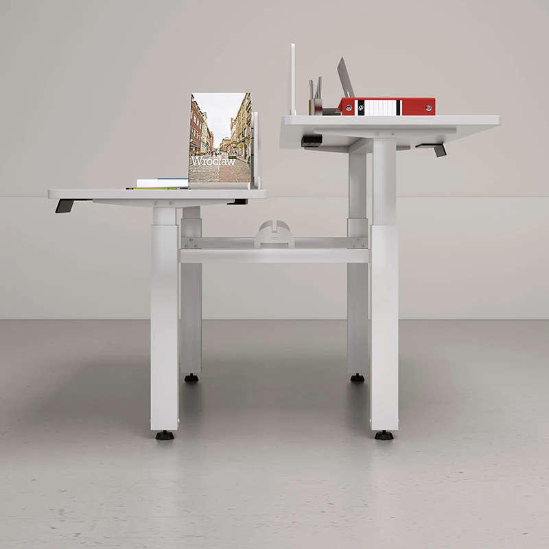 Office staff Office desk and chair combination Intelligent staff table Lifting table Simple modern electric standing workbench