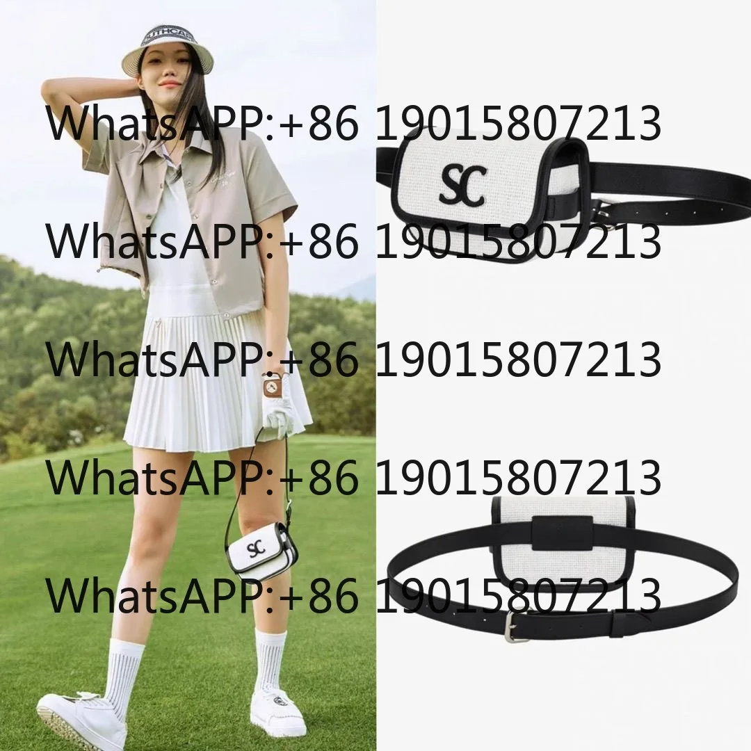 

Golf fanny pack, hand carry, messenger, small square bag, shoulder, portable sports bag.