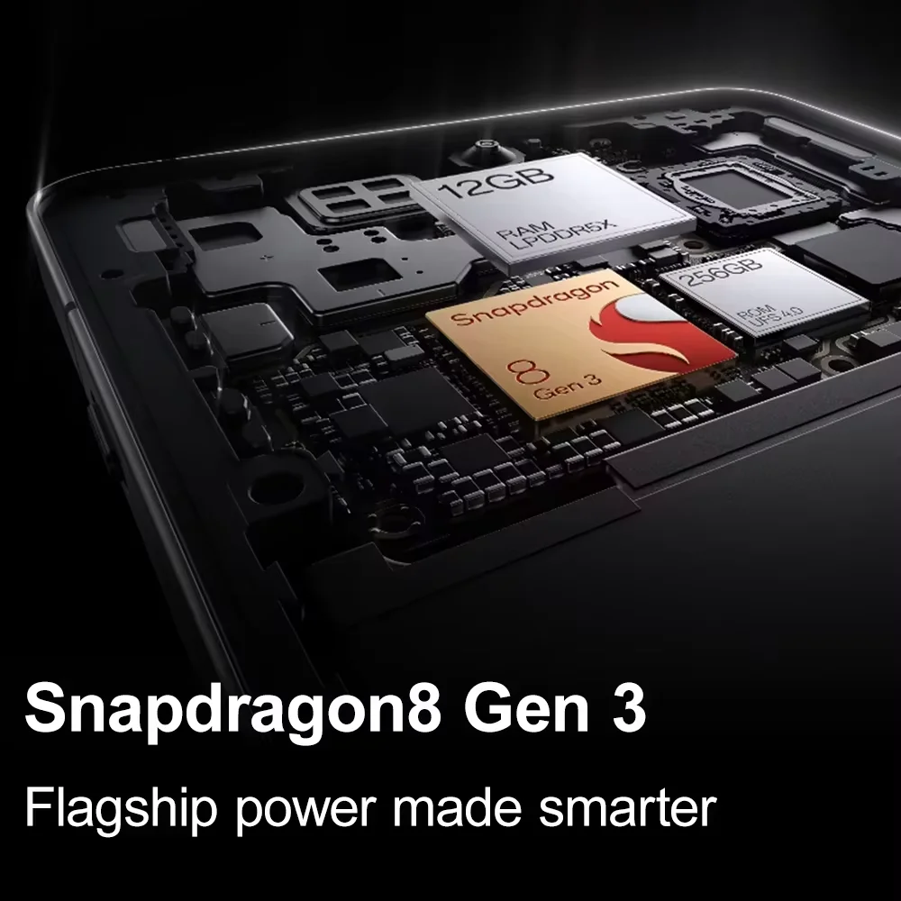 هاتف OnePlus 13R الذكي 5G 12GB+256GB، Snapdragon 8 Gen 3 Android 15,6.78 بوصة 120 هرتز، دقة 2780*1264، كاميرا 50 ميجابكسل OIS+EIS، Bluetooth 5.4، NFC، Wi-Fi 7، GPS #3