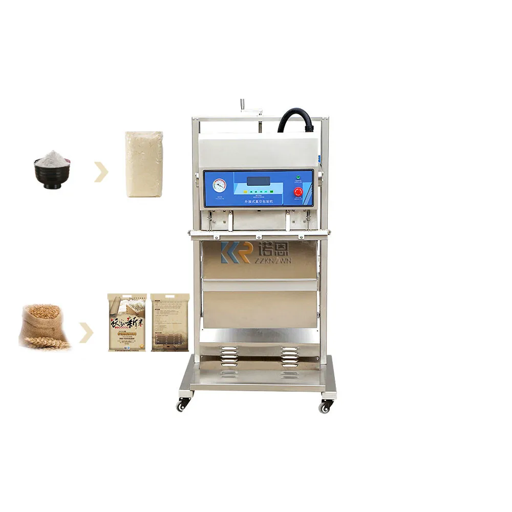 Machine d'emballage automatique sous vide pour le thé, en acier inoxydable, poulet séché, cacahuètes, appareil pour aliments