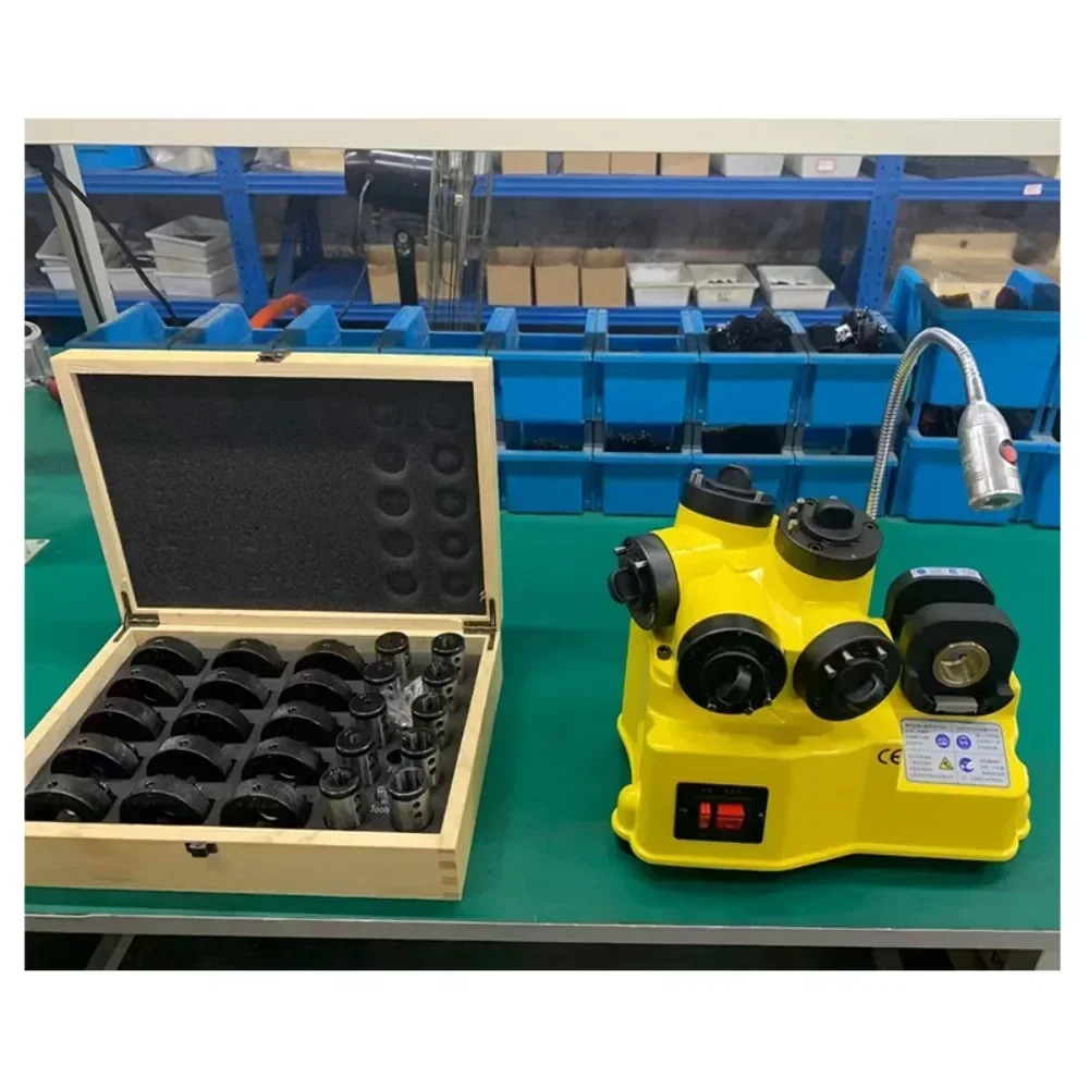 

End Mill Grinder X12 High Precision CNC Milling Cutter Grinder Portable Endmill Reshaping Machine