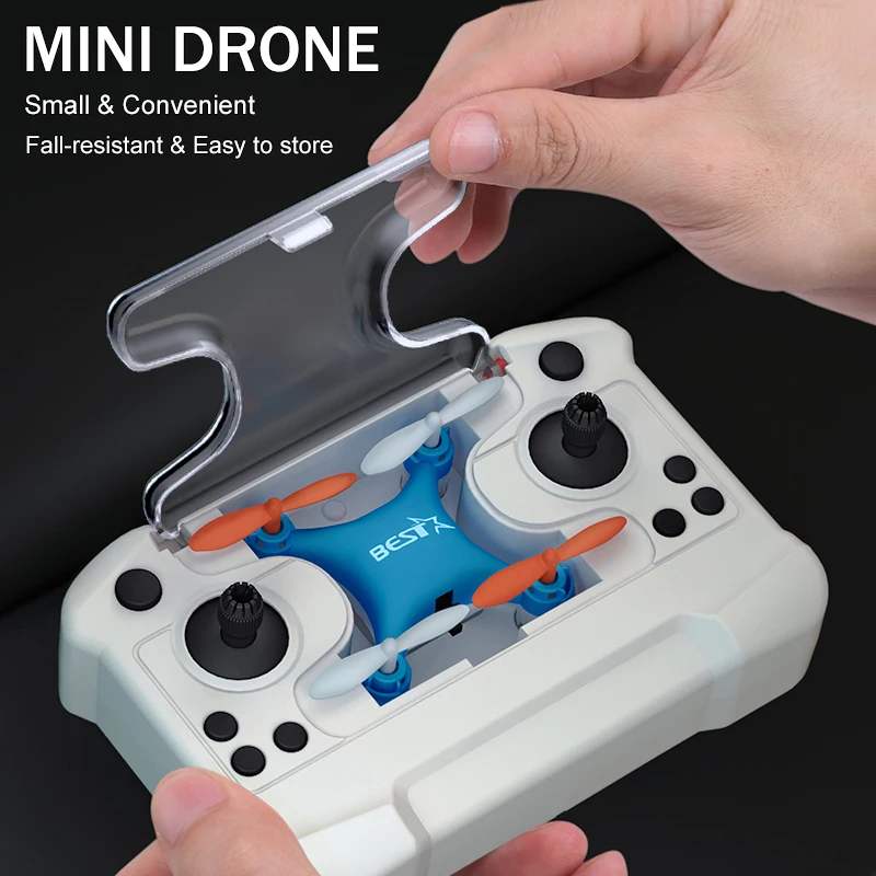 FD kaevixdio Drone Mini Remote Control Aircraft New Children's Toy Micro Aircraft Fixed Height Quadcopter