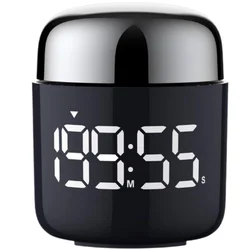 NOKLEAD LED Digital Kitchen Timer For Cooking Shower Study Kitchen Timer LED Knob Digital Timer Cosmetic Bottles Countdown Timer