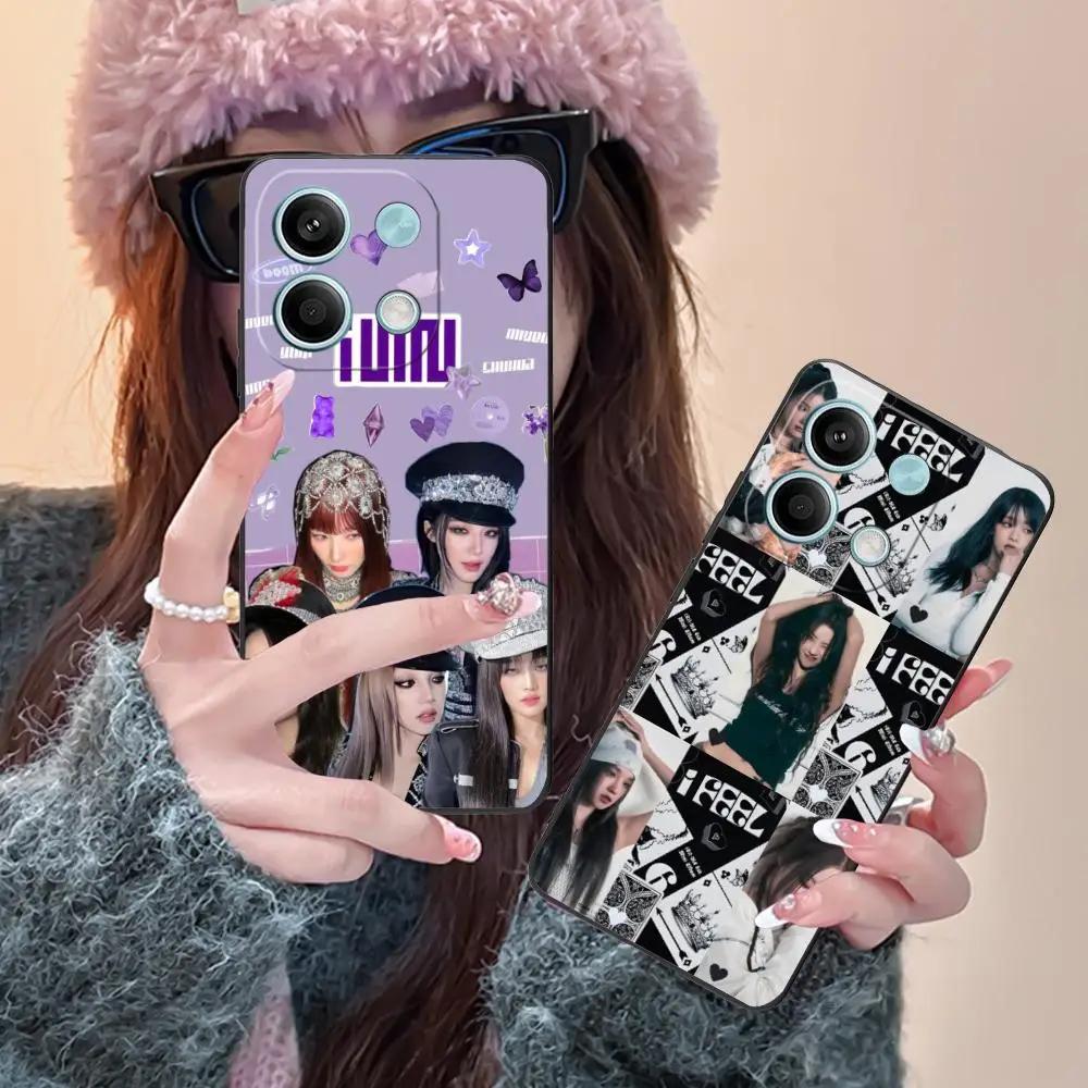 

KPOP G-Gidle-S Matte TPU Mobile Phone Case for POCO M7 M6 M5 M4 M3 X7 X6 X5 X4 X3 Pro GT 5G Colorful Printing Cover