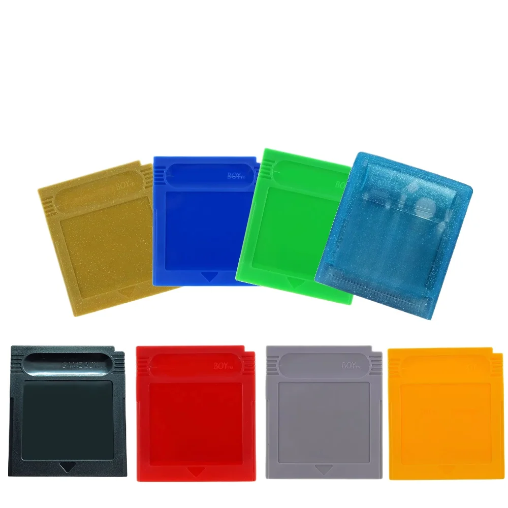 ゲームボーイカラー ゲームカード ブランク 無印 ゲームカード カスタム書き込みゲームコンテンツ マニュアルなし バッテリーなし 多色シェル GBCカード