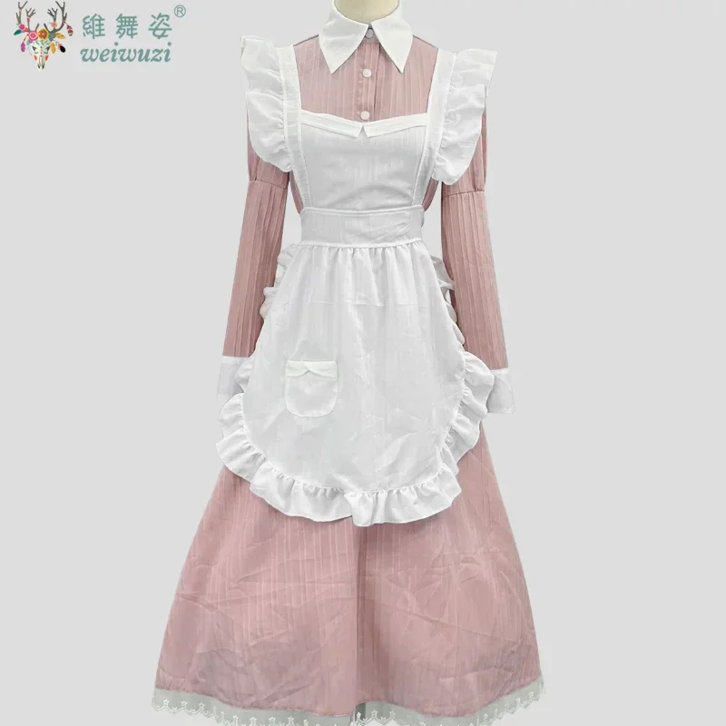 Mädchen Lolita Kleid Süße japanische Frauen Lolita Maid Kleid Fliege Harajuku Mädchen Hotsweet Maid Mini Kleid Y2k Anime Maiden