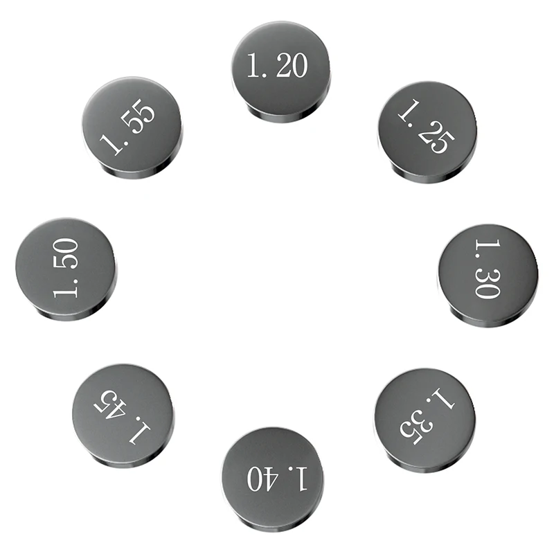 10pcs Motorcycle Engine Parts 9.48 mm Adjustable Valve Shim Thickness 2.55mm 2.6mm 2.65mm 2.7mm 2.75mm 2.8mm 2.85mm 2.9mm 2.95mm