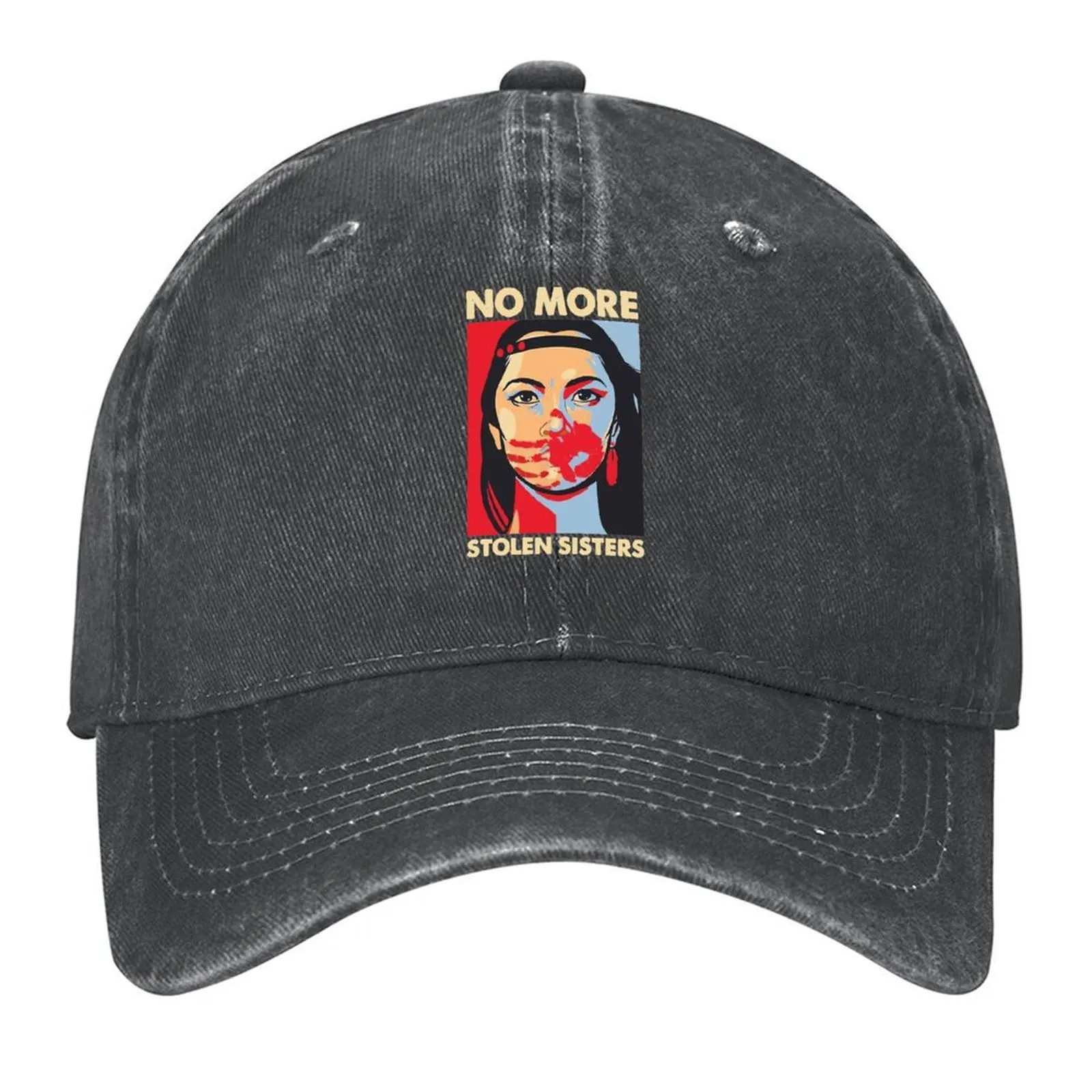 

Vintage Photograp No More Stolen Sisters Shirt Gifts Music Fan Baseball Cap Icon Bobble Hat Cosplay Hip Hop Women's Men's