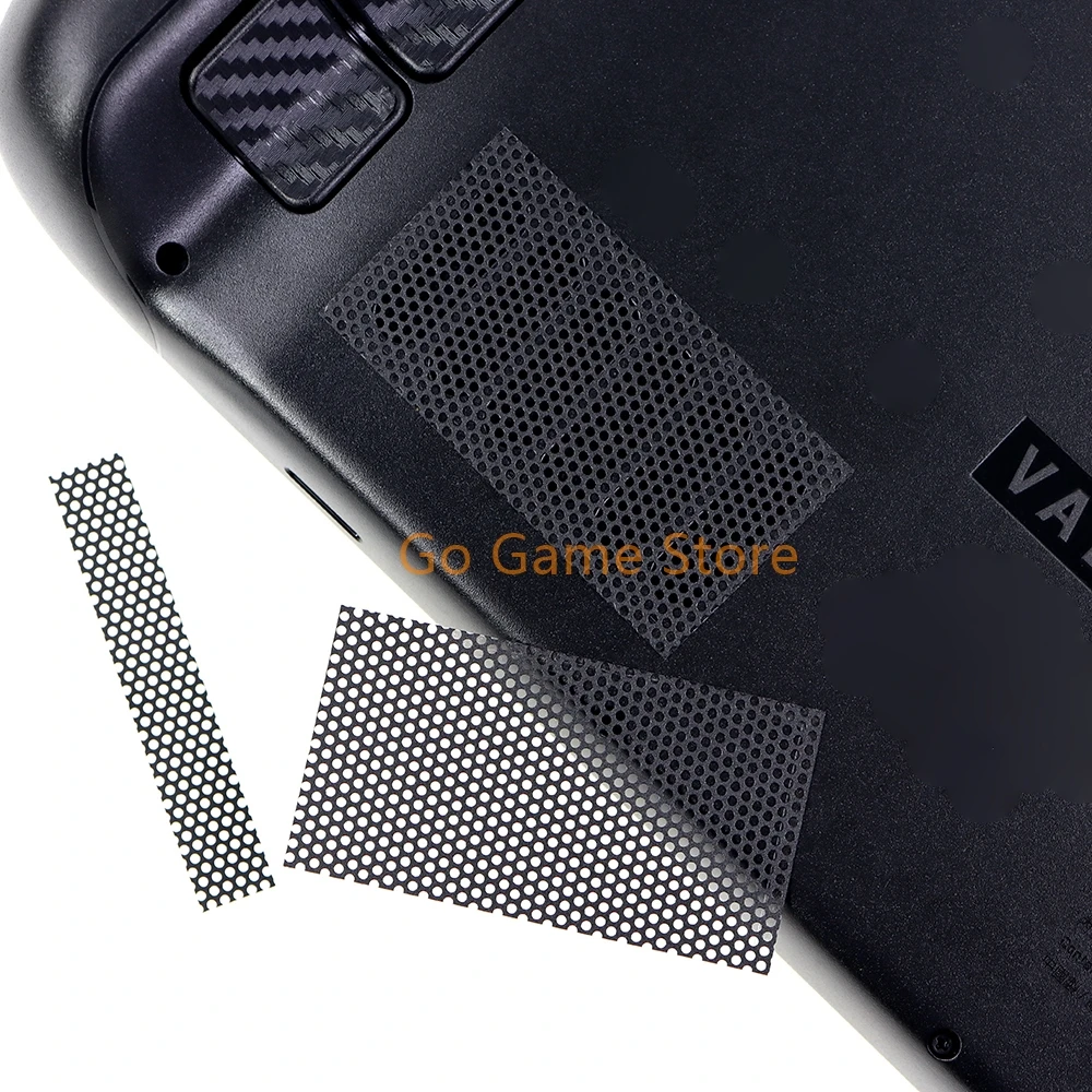 مجموعة واحدة من شبكة مرشح مقاومة للغبار لوحدة التحكم في الألعاب على سطح البخار، مجموعات استبدال شبكة دقيقة للغبار