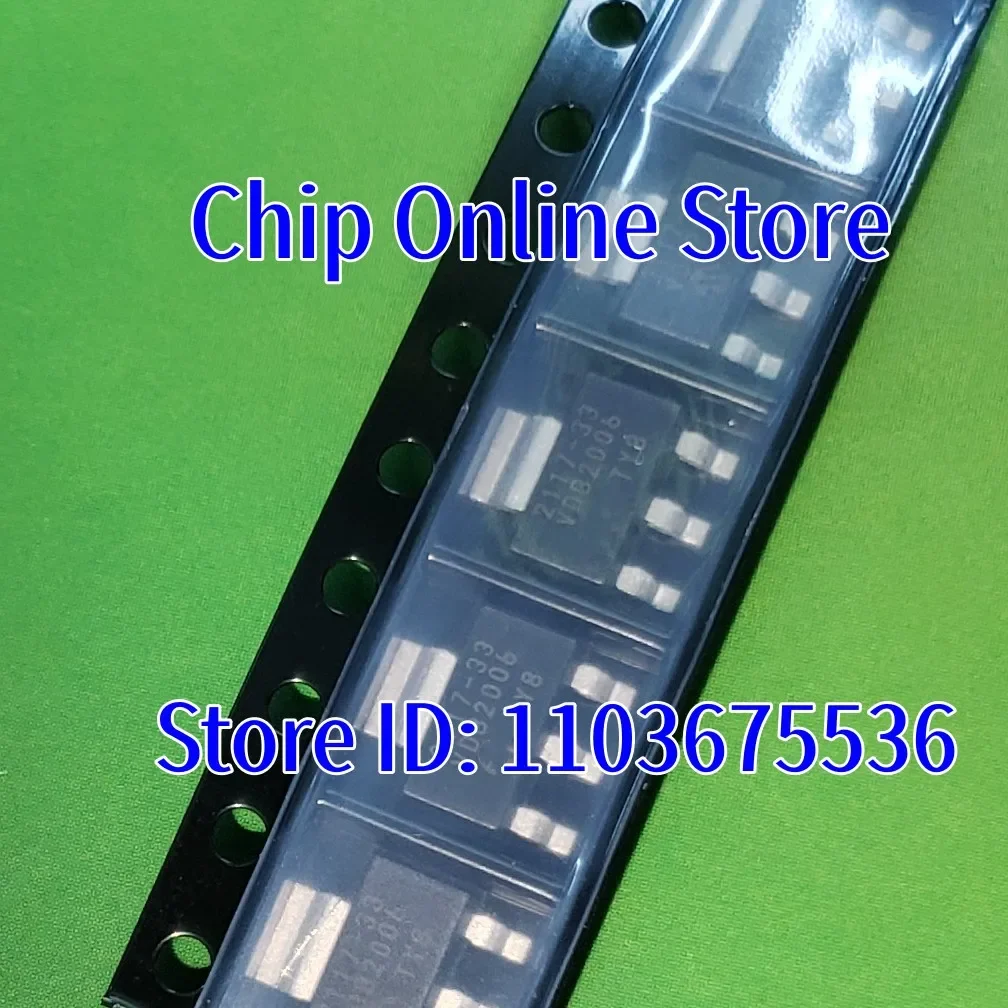 5~100pcs  TC2117-3.3VDBTR  TC2117-3.3  TC2117  SOT223  New Original