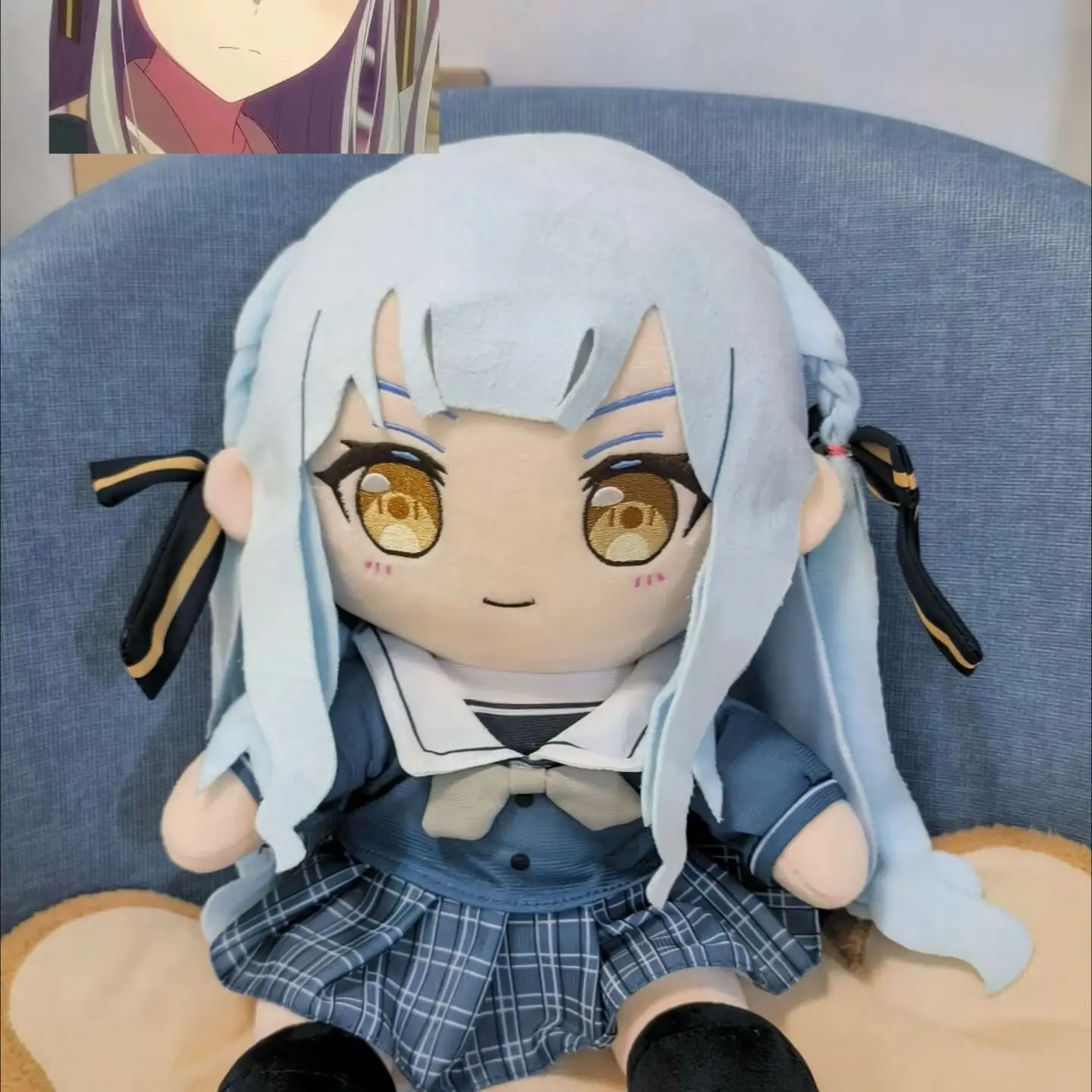

Anime BanG Dream MyGOOblivionis Cosplay Cartoon 30CM Figure Idol Sitting Posture Pillow Cosplay Plushie Xmas Gift Figures Game