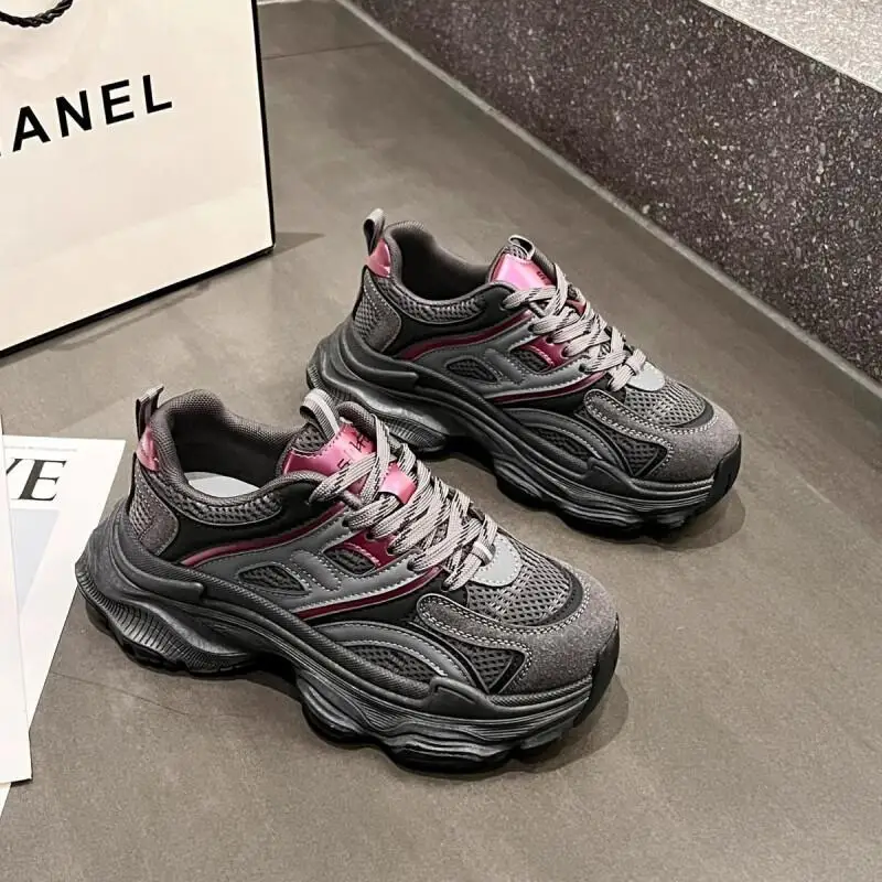 

Kawaii Casual Coat Set Fashion Children S Clothing Thick Sole Platform Sneakers Women 2025 Autumn New Fashion Versatile Cute