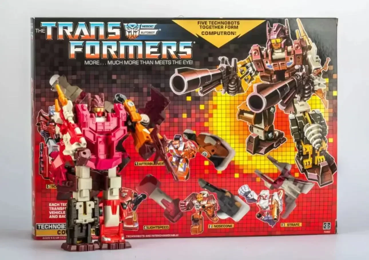 Op voorraadTransformatie G1 Reedi Dupeki Op Prime Menasor Wheeljack Grimlock Shockwave Insecticions Action Figure Toy Collection